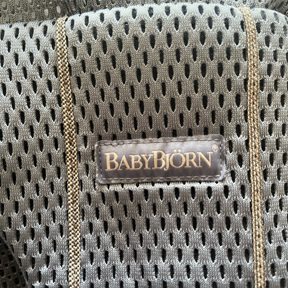 Baby Bjorn light blue mesh bouncer cover